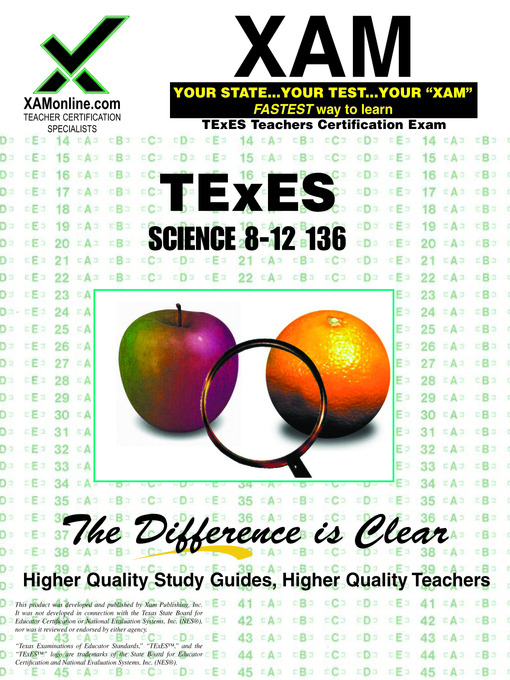 Title details for TExES Science 8-12  136 by Sharon Wynne - Available